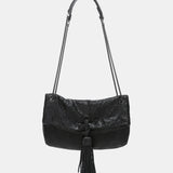 Bolso de fiesta en malla metálica negro