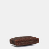 Bronze velvet clutch