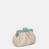 Clutch de fiesta beige