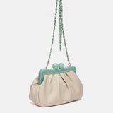 Clutch de fiesta beige