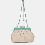 Clutch de fiesta beige