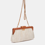 Clutch de fiesta beige