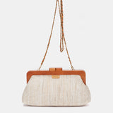 Clutch de fiesta beige