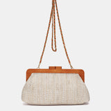 Clutch de fiesta beige