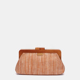 Clutch de fiesta naranja