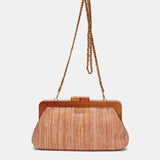 Clutch de fiesta naranja