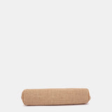 Clutch de fiesta jaspeado camel