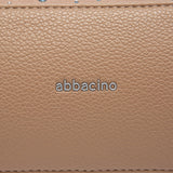 Bolso de fiesta con strass  en beige
