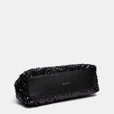 Bolso de fiesta con lentejuelas en negro