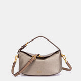 Bolso de mano en dorado