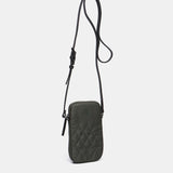 Borsa portacellulare da donna realizzata con materiali riciclati ecologici