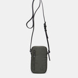 Borsa portacellulare da donna realizzata con materiali riciclati ecologici