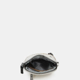 Bolso para el móvil en tejidos reciclados beige