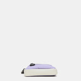 Bolso para el móvil en tejidos reciclados lavanda