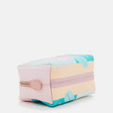 Neceser grande de mujer en piel con print floral