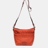 Organizer in orange recycled materials