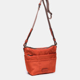 Organizer in orange recycled materials