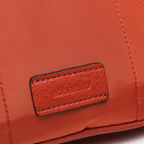 Organizer in orange recycled materials