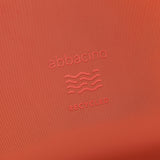 Organizer in orange recycled materials