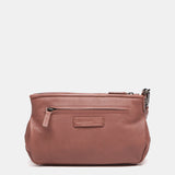 Neceser en piel rosa