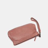 Neceser en piel rosa