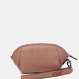 Neceser en piel naranja