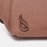 Neceser en piel naranja