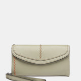 Portafoglio grande in pelle verde