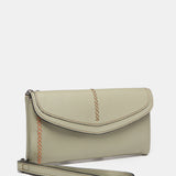 Portafoglio grande in pelle verde