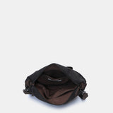 Organizer für Tasche aus recycelten Materialien in Schwarz.