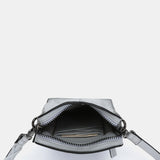 Bolso para el móvil en piel gris