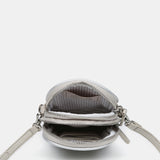 Bolso para el móvil en materiales reciclados gris