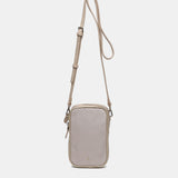 Bolso para el móvil en materiales reciclados beige