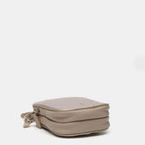 Bolso para el móvil en materiales reciclados beige