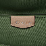 Organizador en materiales reciclados verde