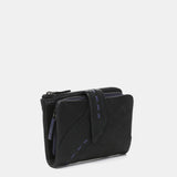 Cartera pequeña en piel negra
