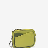 Green leather wallet