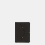Cartera de hombre de piel con protección RFID en marrón