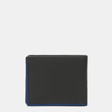 Portafoglio da uomo in pelle con protezione RFID in grigio