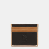 Porta carte da uomo in pelle di cammello