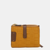 Cartera pequeña en nylon ámbar