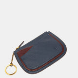 Borsa in pelle blu