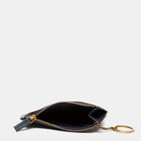 Borsa in pelle blu