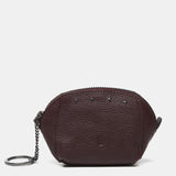 Burgundy leather wallet