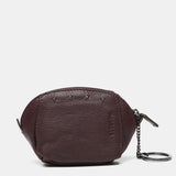 Burgundy leather wallet