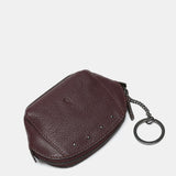 Burgundy leather wallet