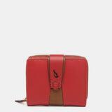 Cartera pequeña en piel roja