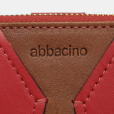 Cartera pequeña en piel roja