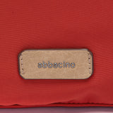 Organizador en tejido rojo