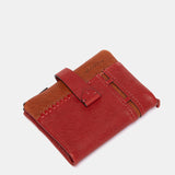 Cartera pequeña en piel roja